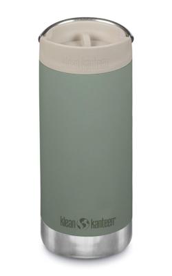 Klean Kanteen TKWide 355ml/12oz + Koffiedop Thermosfles Sea Spray 355ml Klean Kanteen TKWide 355ml/12oz + Koffiedop Thermosfles Sea Spray 355ml