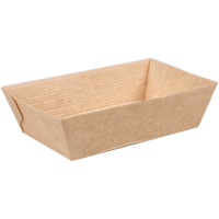 Depa Bak | Ersatzpapier | A9 | Golfpapieren snacklijn | 110x66x35mm | bruin | 385 stuks - thumbnail