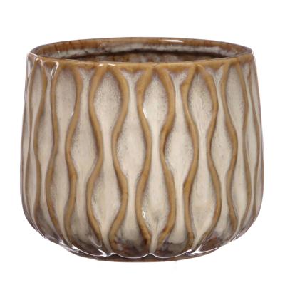 Pot wave wit 15 X 12 cm Pot wave wit 15 X 12 cm