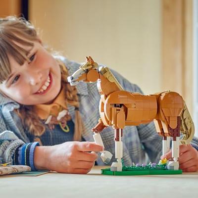 LEGO Creator 3-in-1 31166 Het prachtige paard - Bouwset voor 9-jarigen - thumbnail