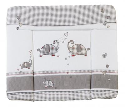 Verschoonmat - ROBA - JUMBOTWINS - 85 x 75 cm - Grijs