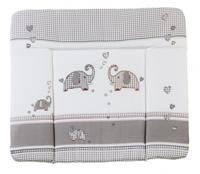 Verschoonmat - ROBA - JUMBOTWINS - 85 x 75 cm - Grijs - thumbnail