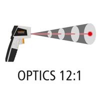 Laserliner ThermoSpot Infrarood-thermometer Optiek 8:1 -20 - +315 °C - thumbnail