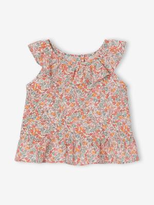 Blouse voor babymeisjes met print meerkleurig Blouse voor babymeisjes met print meerkleurig