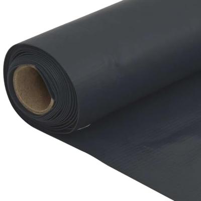 Balkonscherm 500x90 cm PVC antracietkleurig