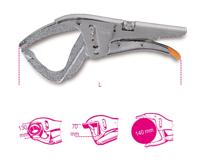 Beta Griptang met extra lange bekken en grote bekbreedte, dubbel verstelbaar 1051XL - 010510140 - thumbnail