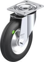 Blickle L-VW 202R Zwenkwiel Wieldiameter: 200 mm Draagvermogen (max.): 100 kg 1 stuk(s) - thumbnail