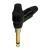 Neutrik NP2RX-ULTIMATE Jackplug 6,35 mm Stekker, haaks Aantal polen: 2 Mono Zwart 1 stuk(s)