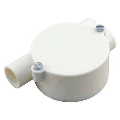 Attema Lasdoos | Top-Trekdoos | 2 x Rechts | Ø5/8 | Crème - 01.475.86