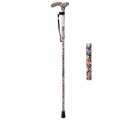 Luxe opvouwbare wandelstok (verschillende designs) | Maak een keuze : Japanse bloemen