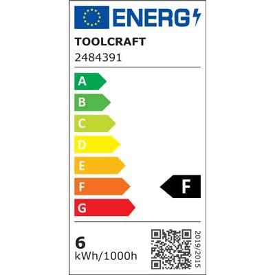 TOOLCRAFT TO-7453173 30 SMD LED-tafellamp met loep Vergrotingsfactor=1.75 x 102 mm Energielabel 2021 F (A - G)
