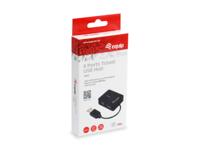 Equip USB-Hub USB 2.0-hub 2 poorten Zwart - thumbnail