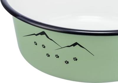 Voerbak voor honden Trixie Groen Ø 12 cm 300 ml
