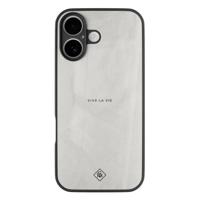 iPhone 16 glazen hardcase - Vive la vie - thumbnail