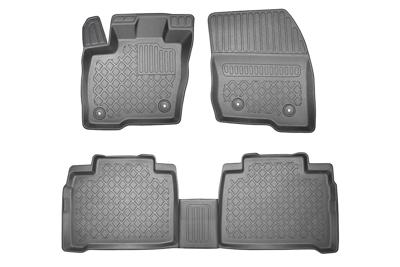 Rubbermatten passend voor Ford Galaxy III / Ford S-Max II 2015+ (incl. Facelift / 5&7-Zits) 603133
