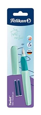 Pelikan Twist vulpen, op blister, groen (Neo Mint)