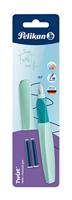 Pelikan Twist vulpen, op blister, groen (Neo Mint) - thumbnail