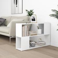 Boekenkast 100x24x63 cm spaanplaat wit - thumbnail