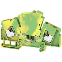 Weidmüller 2710080000 Aardingsklem Steekaansluiting Groen-geel 50 stuk(s) - thumbnail