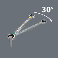 Wera 6002 Joker Dubbele steeksleutel, 8 x 10 x 141 mm - 05020259001 - thumbnail