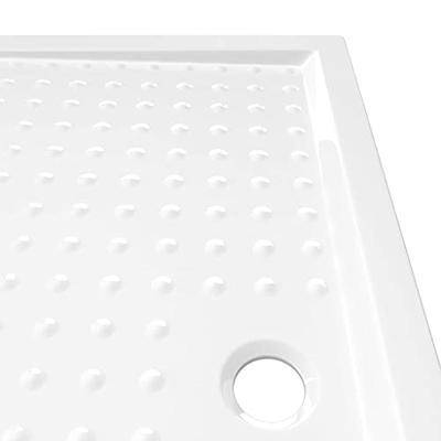 Douchebak met noppen 80x120x4 cm ABS wit