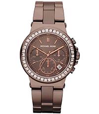 Horlogeband Michael Kors MK5624 Staal Bruin 22mm