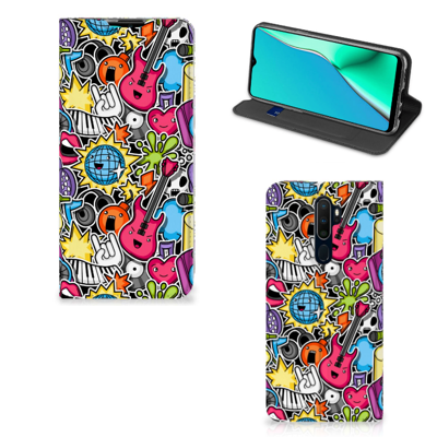 OPPO A5 (2020) | A9 (2020) Hippe Standcase Punk Rock OPPO A5 (2020) | A9 (2020) Hippe Standcase Punk Rock