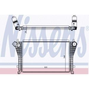 Intercooler, inlaatluchtkoeler 96494