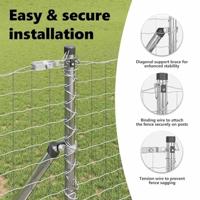 VidaXL Hek met paal zilver 1,4 x 10 m staal en pvc - thumbnail