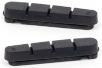 Road vervangings remschoenen Elvedes 55 mm voor Shimano cartridge V-brake (op kaart) - thumbnail