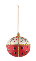 Alessi Fleurs de Jori Kerstornament "Re Coccinello" - thumbnail