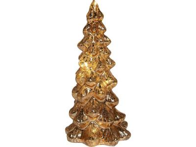 Kerstboom glas 20x10 cm goud Anna's Collection - Annas collection