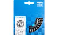 PFERD TOOLS Ronde borstel getordeerd RBG Ø 115 x 12 mm M14 Ø roestvrijstalen draad 0,35 voor haakse slijpers POS RBG 11512/M14 INOX 0,35 43312004 1 stuk(s) - thumbnail