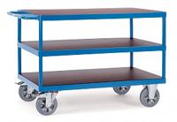 Fetra Hauptartikel 12426 Tafelwagen Staal Poedercoating Laadvermogen (max.): 1200 kg Stralend blauw (RAL 5007) - thumbnail