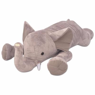 VidaXL Knuffelbeest olifant xxl 95 cm VidaXL Knuffelbeest olifant xxl 95 cm