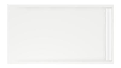 Douchebak rechthoek zelfdragend Easy Tray 170x90x5cm Wit Glans