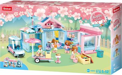 Sluban House with Garden (Girl's Dream) bouwstenen set