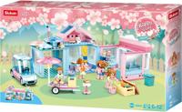 Sluban House with Garden (Girl's Dream) bouwstenen set - thumbnail