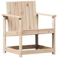 3-delige Loungeset massief grenenhout - thumbnail