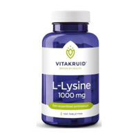 Vitakruid L-Lysine 1000mg met vitamine C - thumbnail