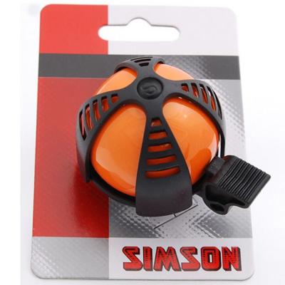 Simson fietsbel joy oranje-zwart op kaart