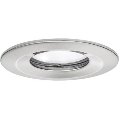 Paulmann Coin Slim LED-inbouwlamp voor badkamer LED LED vast ingebouwd 6 W IP65 IJzer (geborsteld)