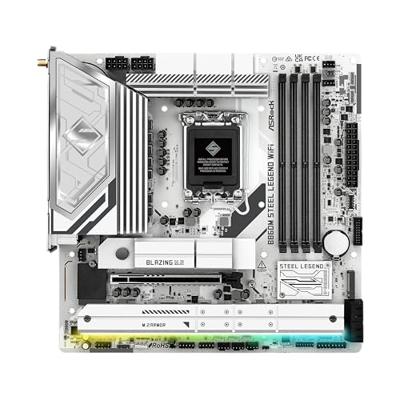 ASRock B860M Steel Legend WiFi Moederbord Socket Intel LGA 1851 - thumbnail