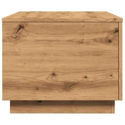 Salontafel met LED-verlichting 90x50x40cm artisanaal eikenkleur Salontafel met LED-verlichting 90x50x40cm artisanaal eikenkleur