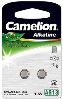 Camelion ag13 alkaline lr44 knoopcel per 2