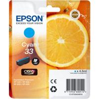 Epson 33 4.5ml Cyaan inktcartridge - thumbnail