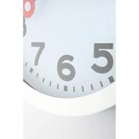 NeXtime ne-3998ar wandklok dia. 19 cm, geborsteld aluminium, 'station' - thumbnail