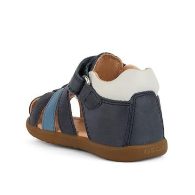 B SANDAL MACCHIA BOY GEOX marineblauw