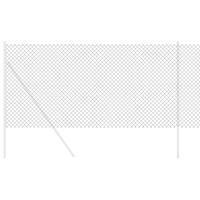 VidaXL Kettenschakelhek grijs 10 x 1,2 m staal - thumbnail