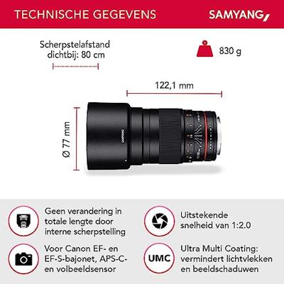 Samyang 135mm F/2.0 Canon
